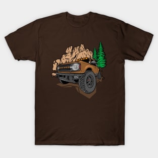 Ford Bronco Design - Brown Bronco T-Shirt